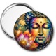 Miroir de poche - bouddha méditation
