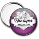 Miroir de poche - super maman