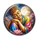 Cabochon Résine - méditation