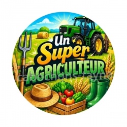 un super agriculteur