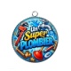 Pendentif Cabochon Argent - un super plombier