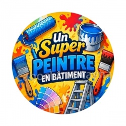 un super peintre en bâtiment