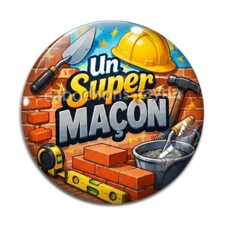 Cabochon Verre - un super maçon