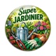 Cabochon Verre - super jardinier