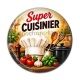 Cabochon Résine - super cuisinier