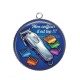 Pendentif Cabochon Argent - mon coiffeur il est top