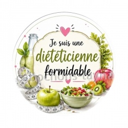 je suis une diététicienne formidable