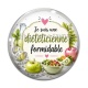 Cabochon Verre - je suis une diététicienne formidable