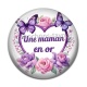 Cabochon Résine - une maman en or