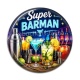 Cabochon Résine - super barman