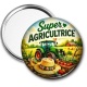 Miroir de poche - super agricultrice