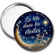 Miroir de poche - la tête dans les étoiles