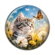 Cabochon Résine - chat 