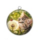 Pendentif Cabochon Argent - chaton