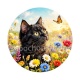chat fleur
