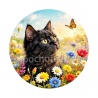 chat fleur