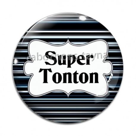 Cabochon Verre - super tonton