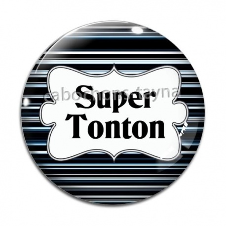 Cabochon Verre - super tonton