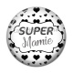 Cabochon Résine - super mamie