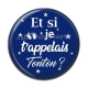 Cabochon Résine - et si je t'appelais tonton