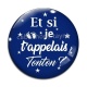 Cabochon Verre - et si je t'appelais tonton
