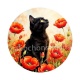 chat coquelicot