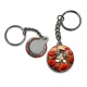 Porte clés - chaton coquelicot