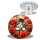 Trépied - chaton coquelicot