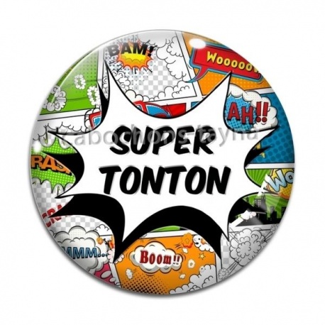 Cabochon Verre - super tonton