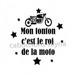 mon tonton c'est le roi de la moto