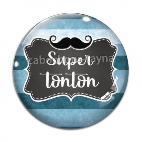 Cabochon Verre - super tonton