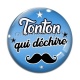 Cabochon Verre - tonton qui déchire