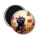 Magnet's - chat coquelicot