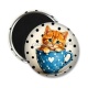 Magnet's - chaton tasse fond pois