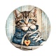 chaton chaussure