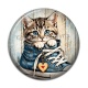 Cabochon Résine - chaton chaussure
