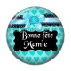 Cabochon Résine - bonne fête mamie