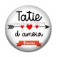 Cabochon Résine - tatie d'amour forever
