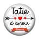 Cabochon Résine - tataie d'amour forever