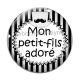Cabochon Verre - mon petit fils adoré