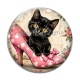Cabochon Verre - chaton chaussure