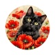 chat coquelicot