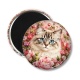 Magnet's - chat fleur