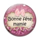 Cabochon Verre - bonne fête mamie