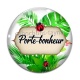 Cabochon Verre - porte bonheur