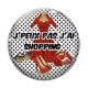Cabochon Verre - j'peux pas j'ai shopping