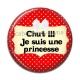 Cabochon Résine - chut je suis une princesse