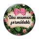 Cabochon Verre - maman formidable