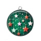 Pendentif Cabochon Argent - étoile