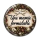 Cabochon Résine - une mamie formidable